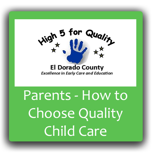 Parents - how to choose high quality child care button